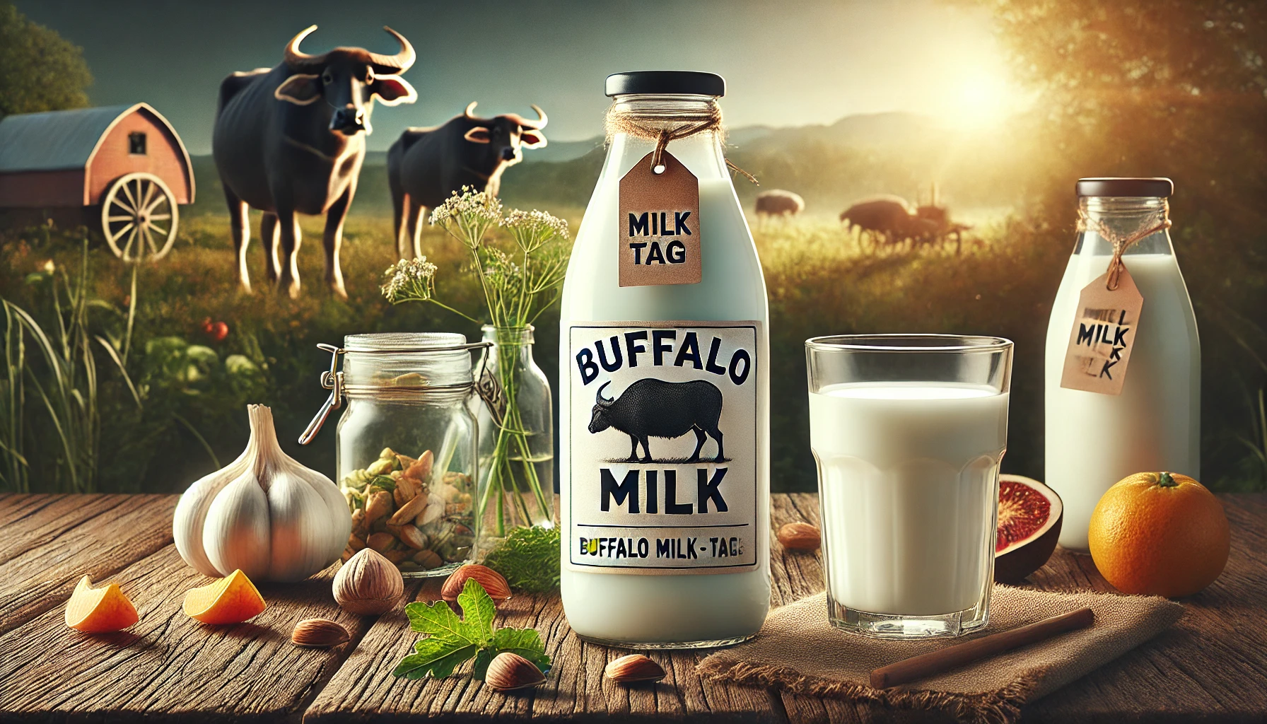 Discover the Benefits of Buffalo Milk with WellHealthOrganic Buffalo Milk Tag