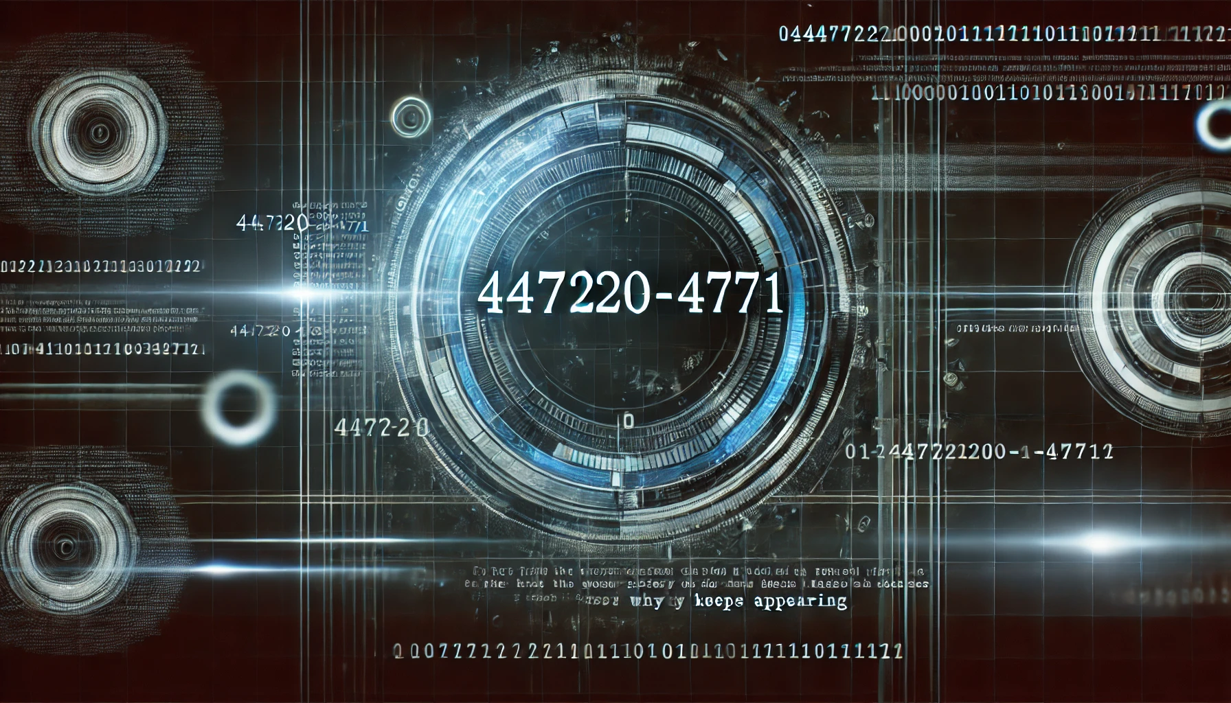 Everything You Need to Know About 447220-4771: Why You Keep Seeing This Number