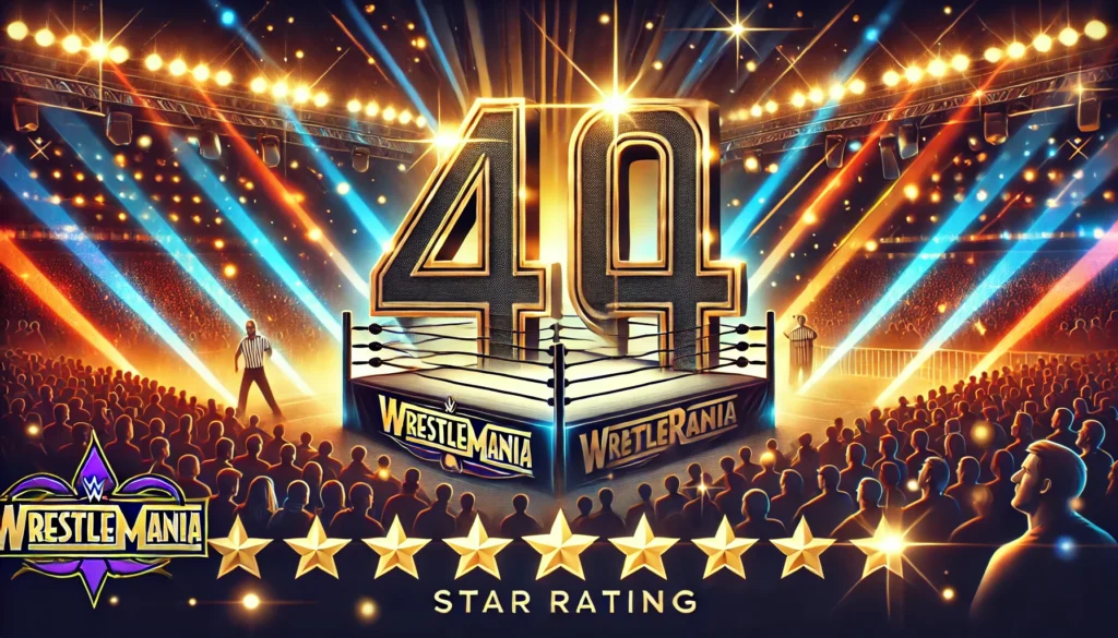 WrestleMania 40 Star Ratings